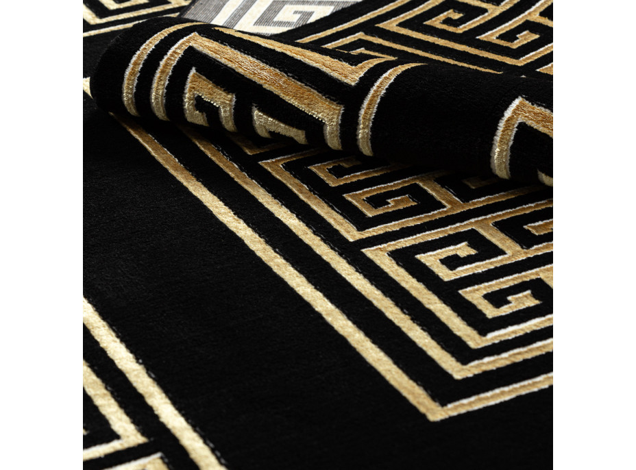 Kusový koberec Allure 1968 black/gold