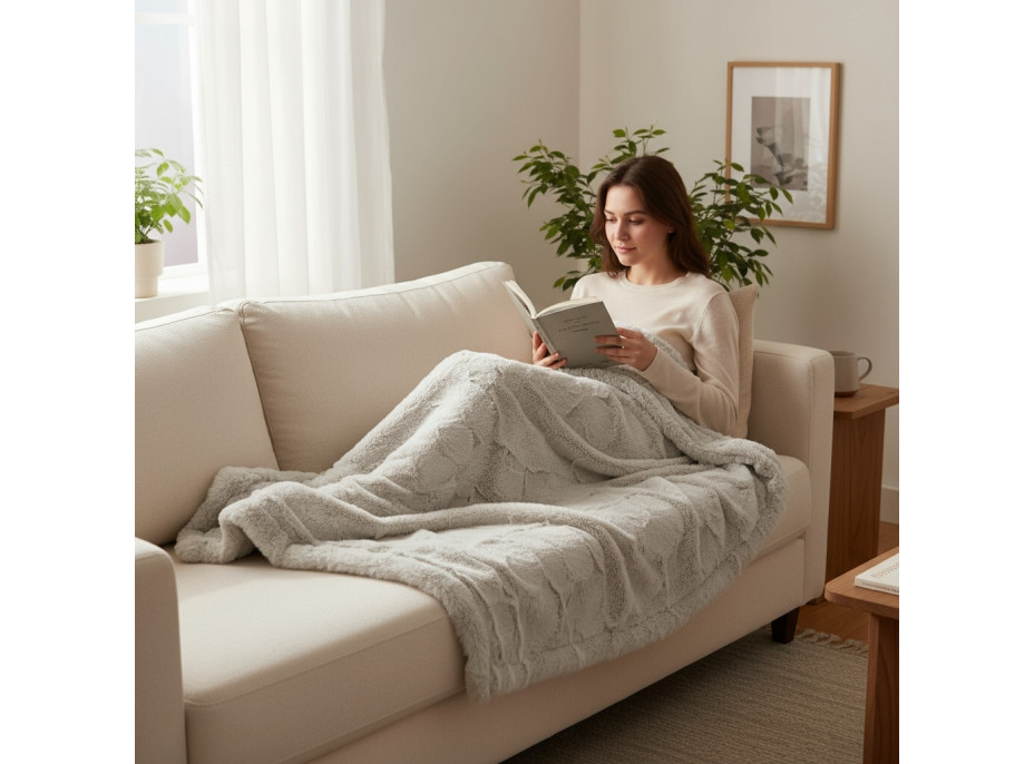 Deka prehoz ASTORIA 130x170 cm - champagne