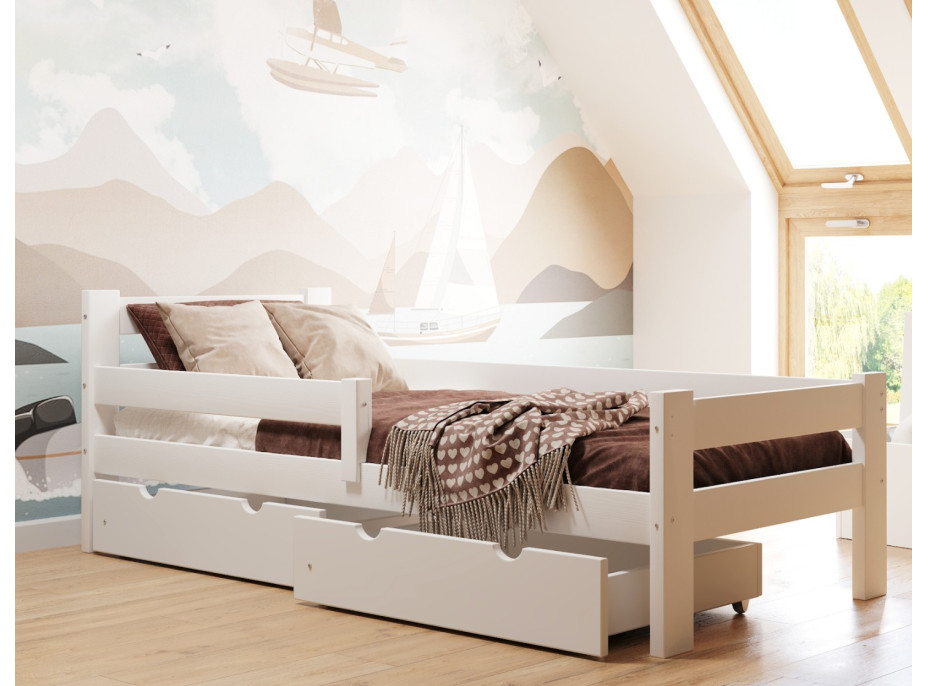 Detská posteľ z masívu PAVLÍK MAX - 180x80 cm