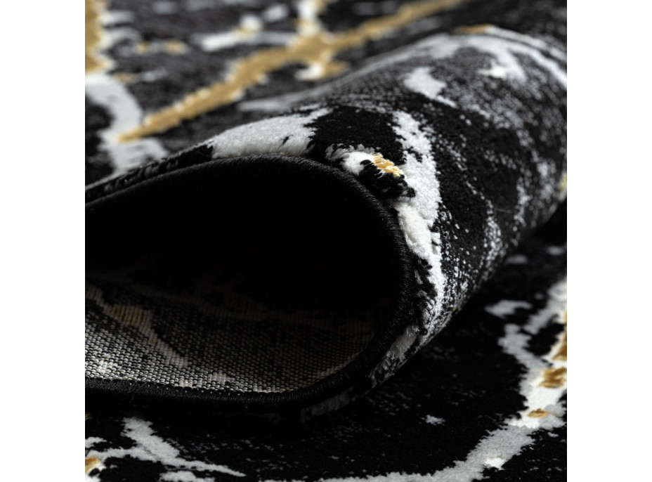 Kusový koberec Allure 1963 black/gold