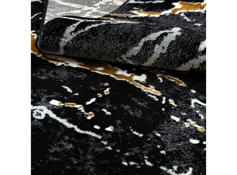 Kusový koberec Allure 1963 black/gold