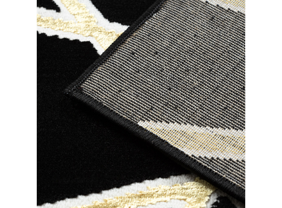 Kusový koberec Allure 1964 black/gold
