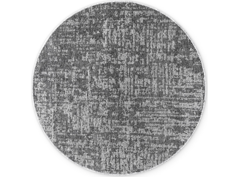 Kusový koberec Brilliance Prisma 106310 Silver Grey z kolekcie Elle kruh