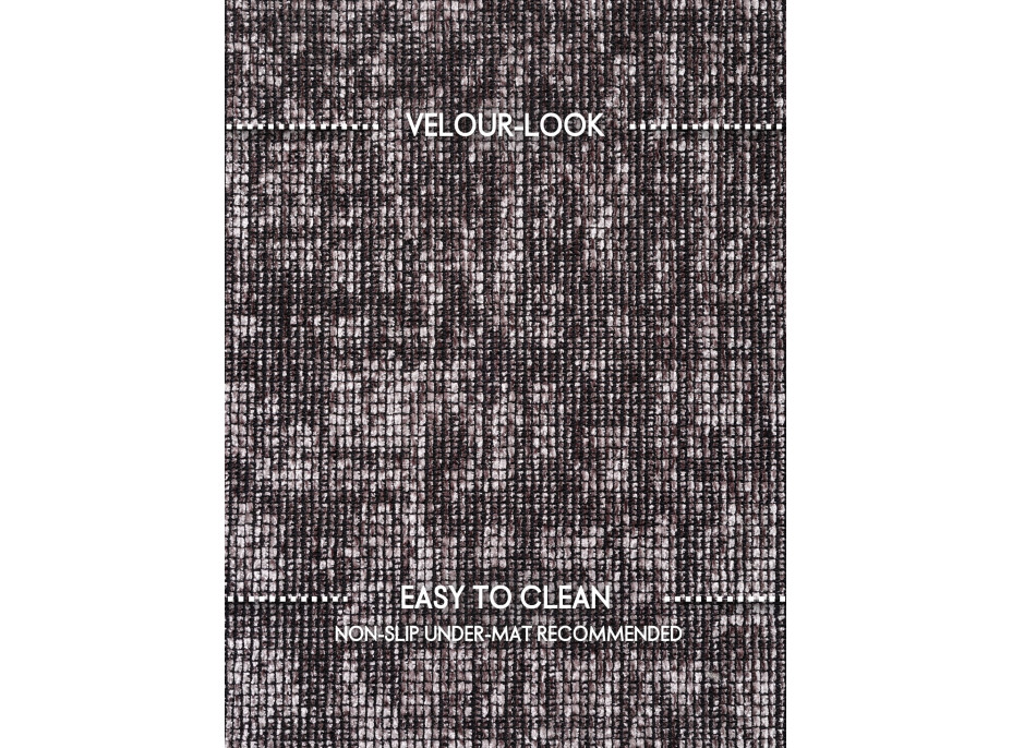 Kusový koberec Brilliance Prisma 106311 Brown z kolekcie Elle kruh