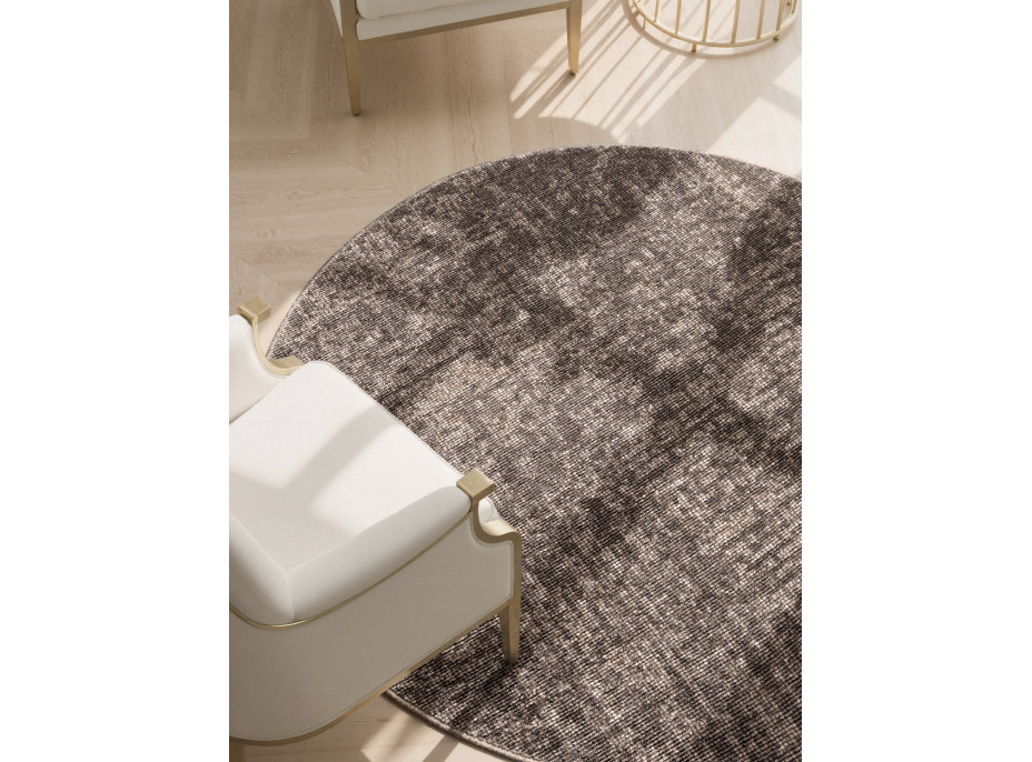 Kusový koberec Brilliance Prisma 106312 Beige z kolekce Elle kruh