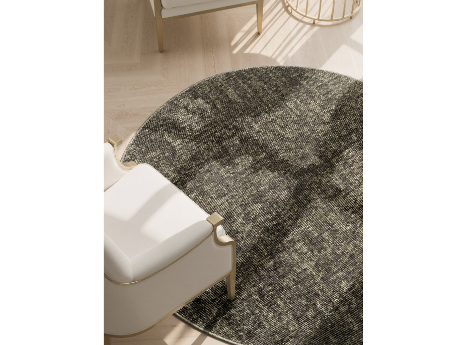 Kusový koberec Brilliance Prisma 106313 Green z kolekcie Elle kruh