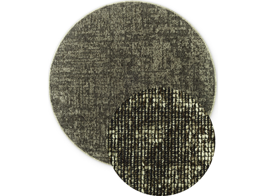 Kusový koberec Brilliance Prisma 106313 Green z kolekcie Elle kruh