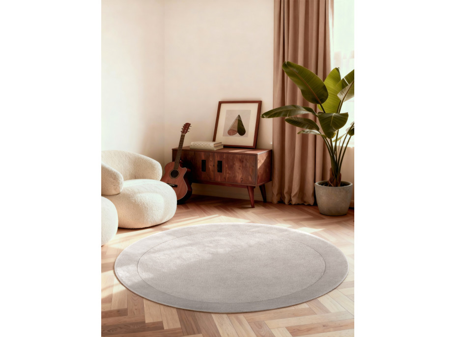 Kusový koberec Villeroy & Boch Kari 106283 Grey kruh