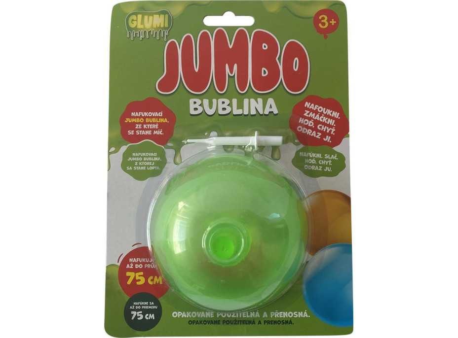 Jumbo bublina 75 cm 1ks (mix)