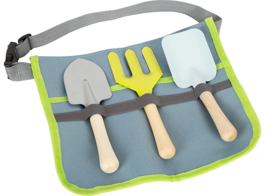 SMALL FOOT Ľadvinka so záhradníckym náradím