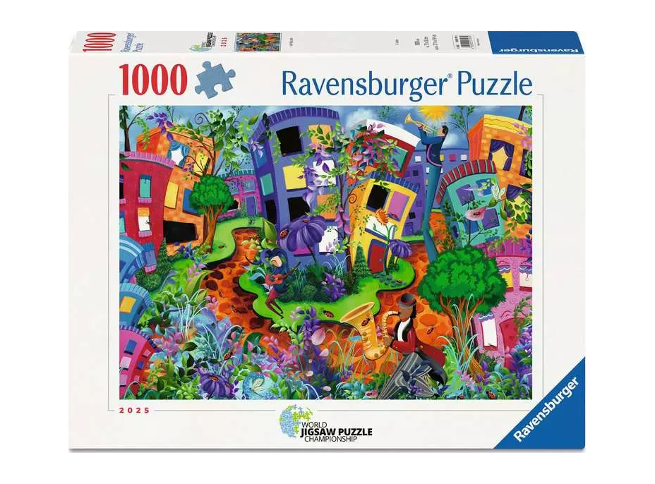 RAVENSBURGER Puzzle Abstraktný svet lienok 1000 dielikov