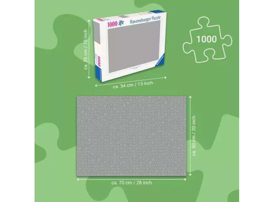 RAVENSBURGER Puzzle Abstraktný svet lienok 1000 dielikov