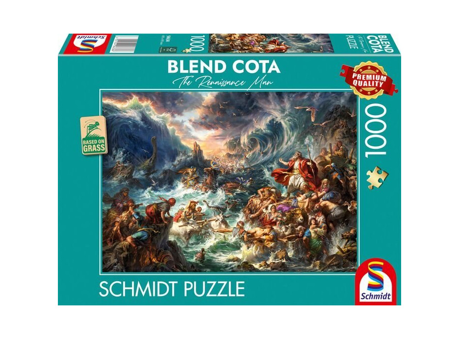 SCHMIDT Puzzle Cesta cez more 1000 dielikov