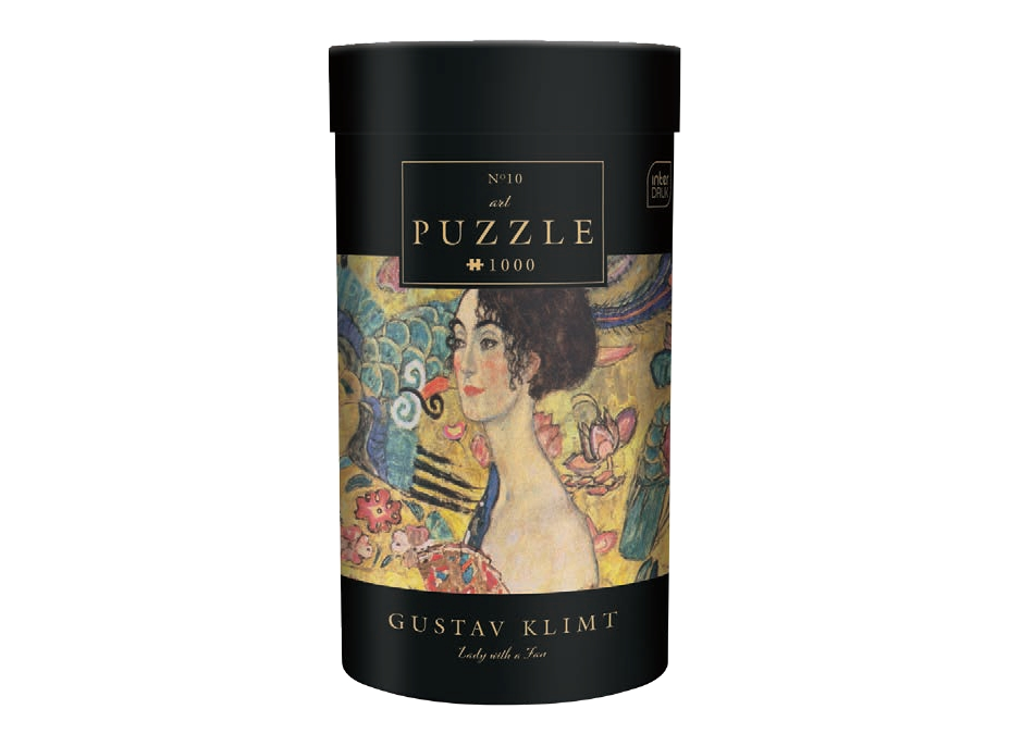 INTERDRUK Puzzle Art 10: Dáma s vejárom 1000 dielikov