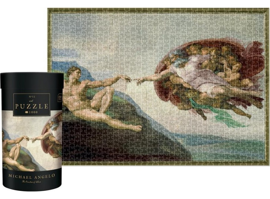 INTERDRUK Puzzle Art 11: Stvorenie Adama 1000 dielikov