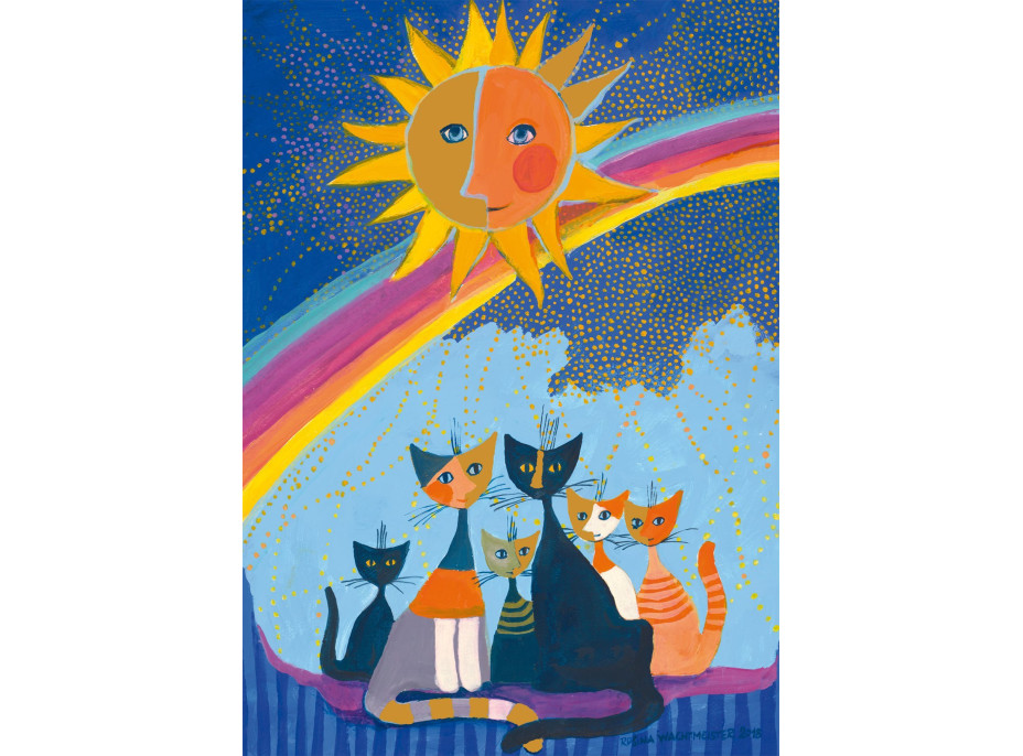 SCHMIDT Puzzle V zlatom daždi 1000 dielikov