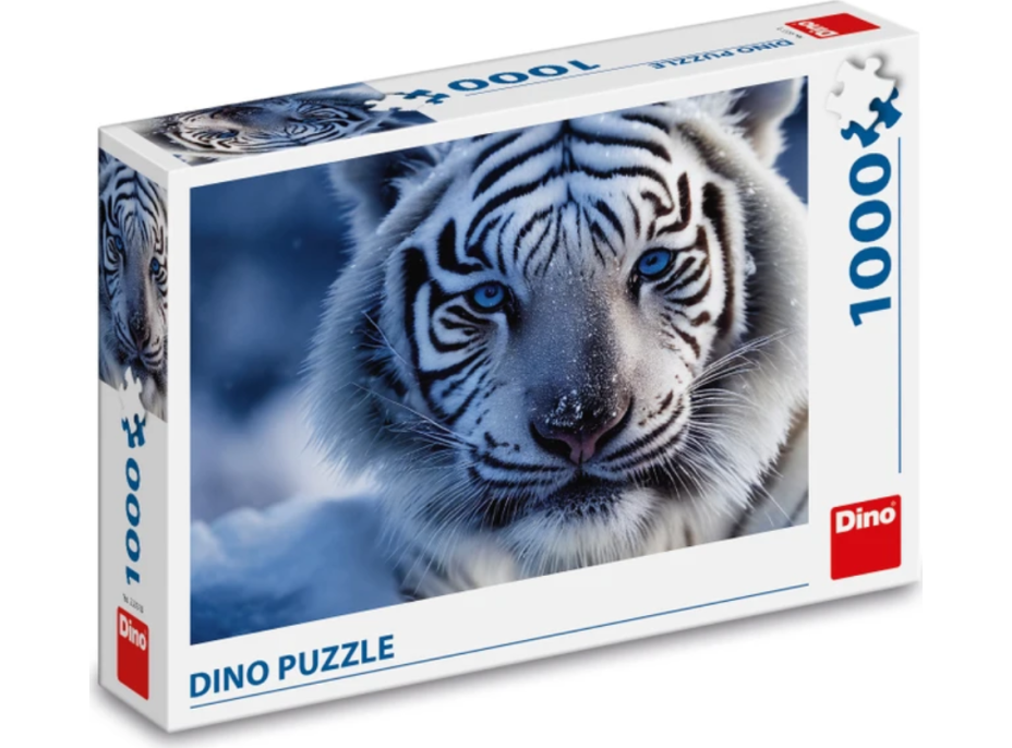 DINO Puzzle Biely tiger 1000 dielikov