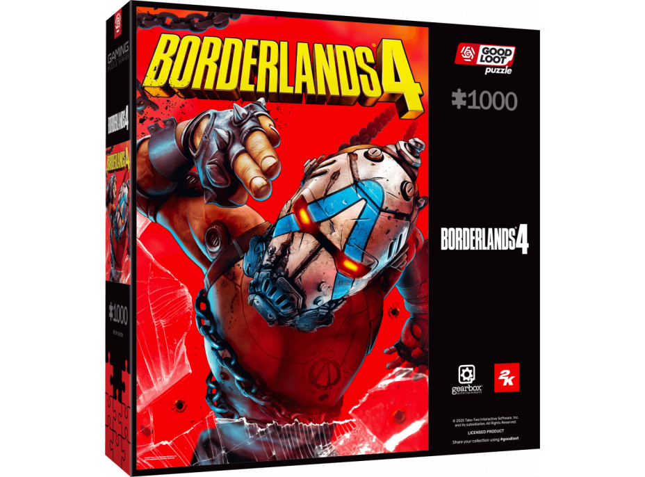 GOOD LOOT Puzzle Borderlands 4: Break Free Psycho 1000 dielikov