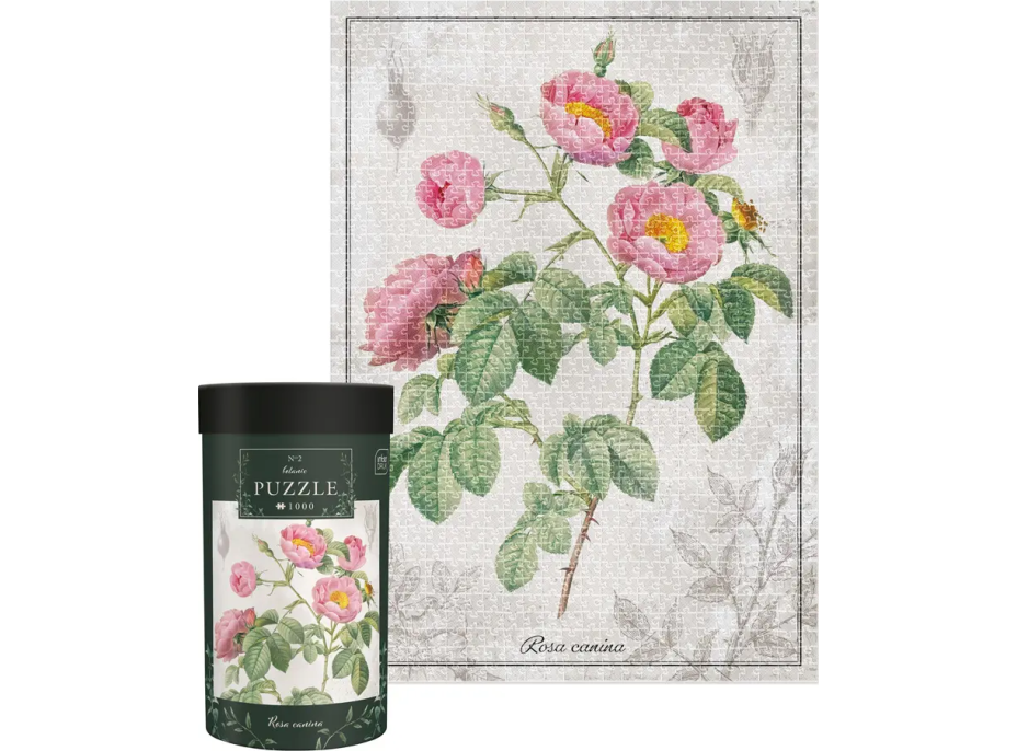 INTERDRUK Puzzle Botanic: Ruža 1000 dielikov