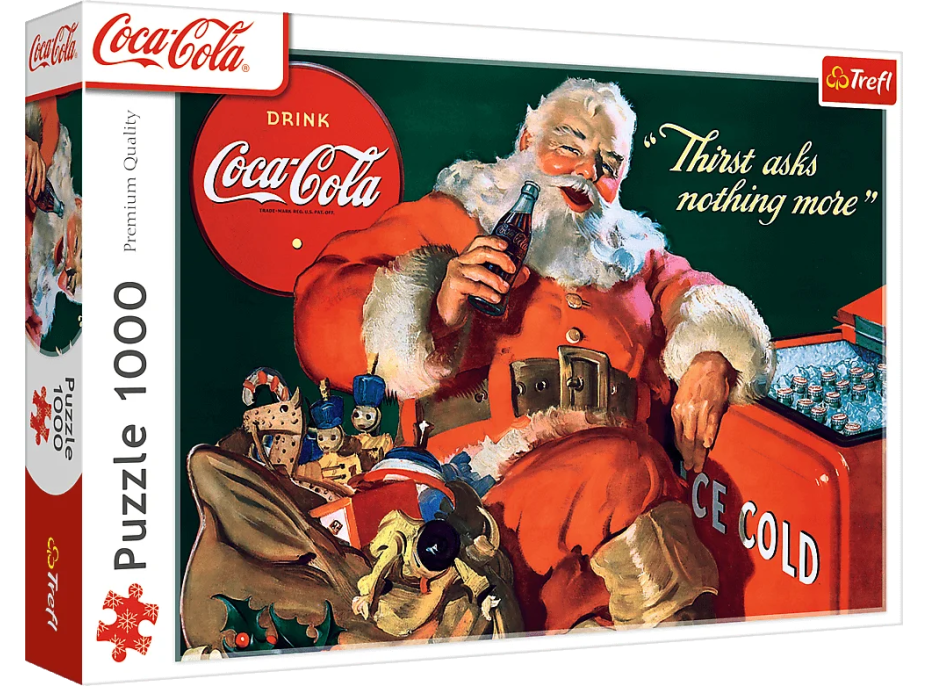 TREFL Puzzle Coca-Cola: Darčeky od Santa Clausa 1000 dielikov
