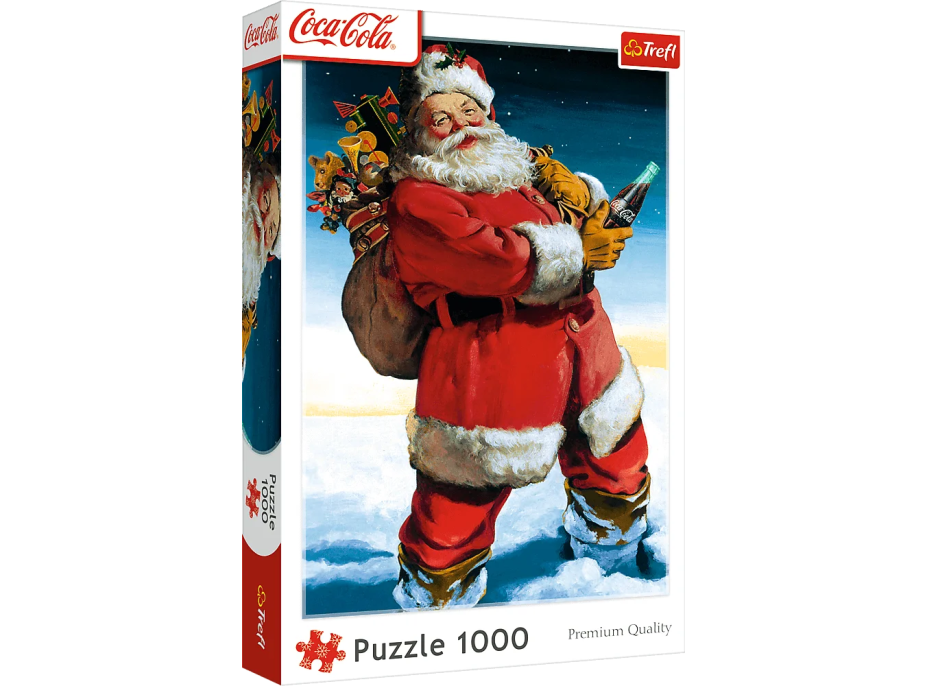 TREFL Puzzle Coca-Cola: Santa Claus v snehu 1000 dielikov