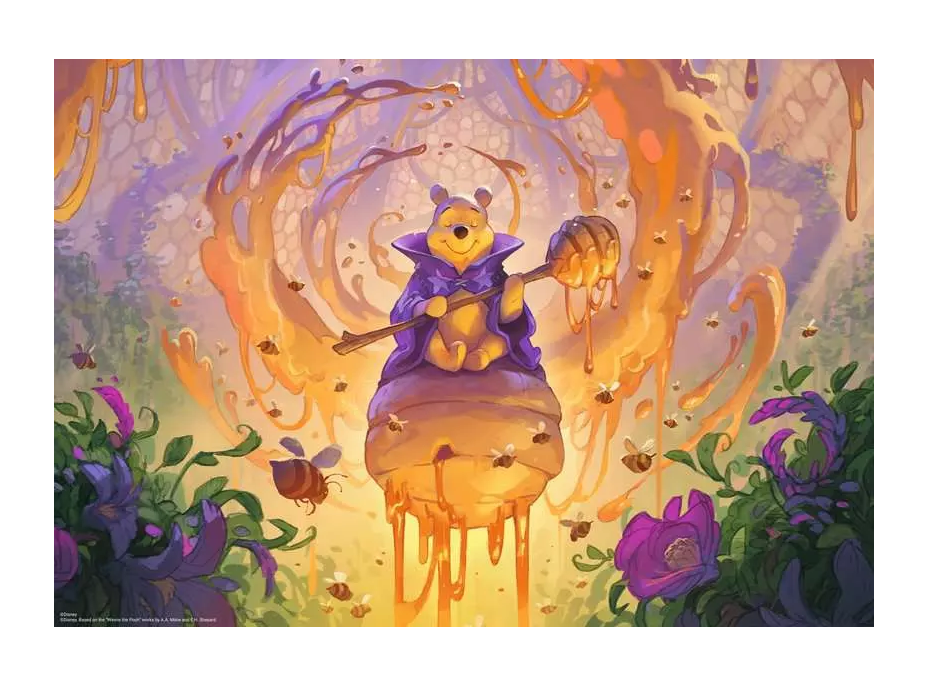 RAVENSBURGER Puzzle Disney Lorcana: Medvedík Pú 300 dielikov