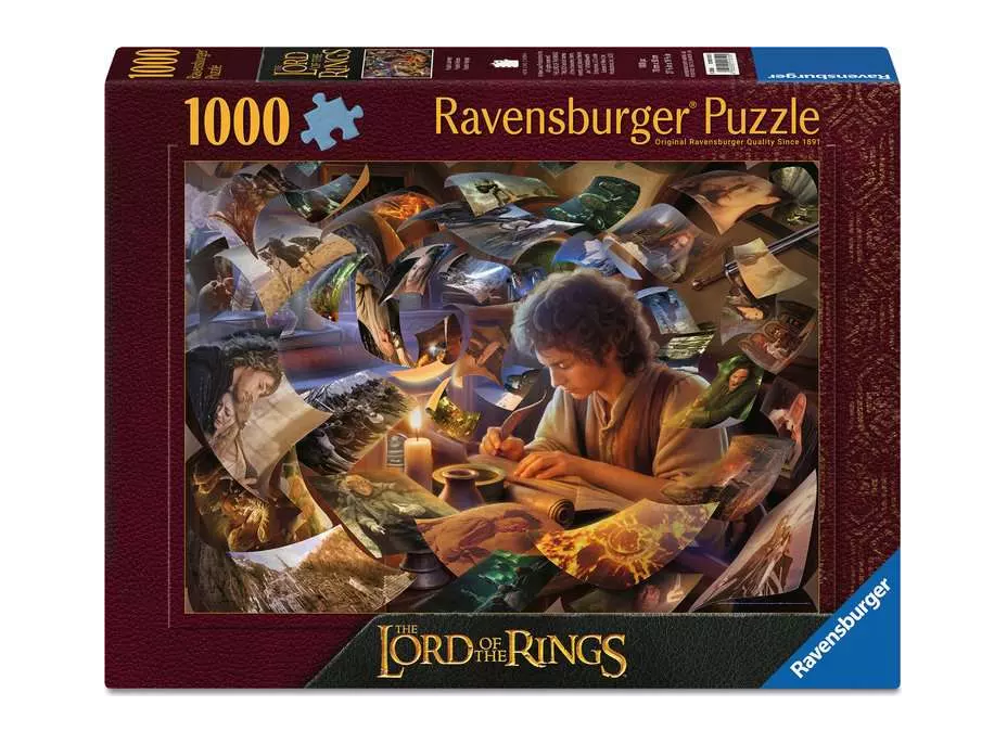 RAVENSBURGER Puzzle Dobrodružstvo statočného Froda 1000 dielikov