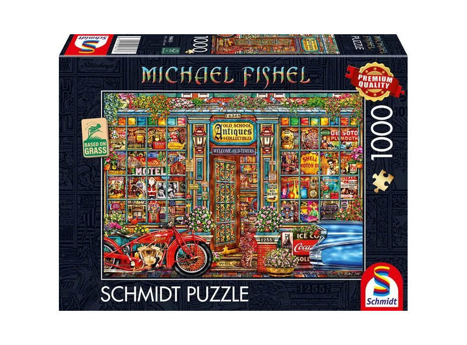 SCHMIDT Puzzle Poklady minulosti 1000 dielikov
