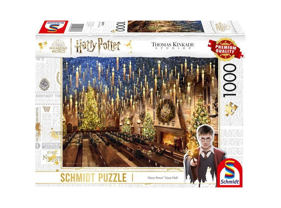 SCHMIDT Puzzle Harry Potter: Veľká sieň 1000 dielikov