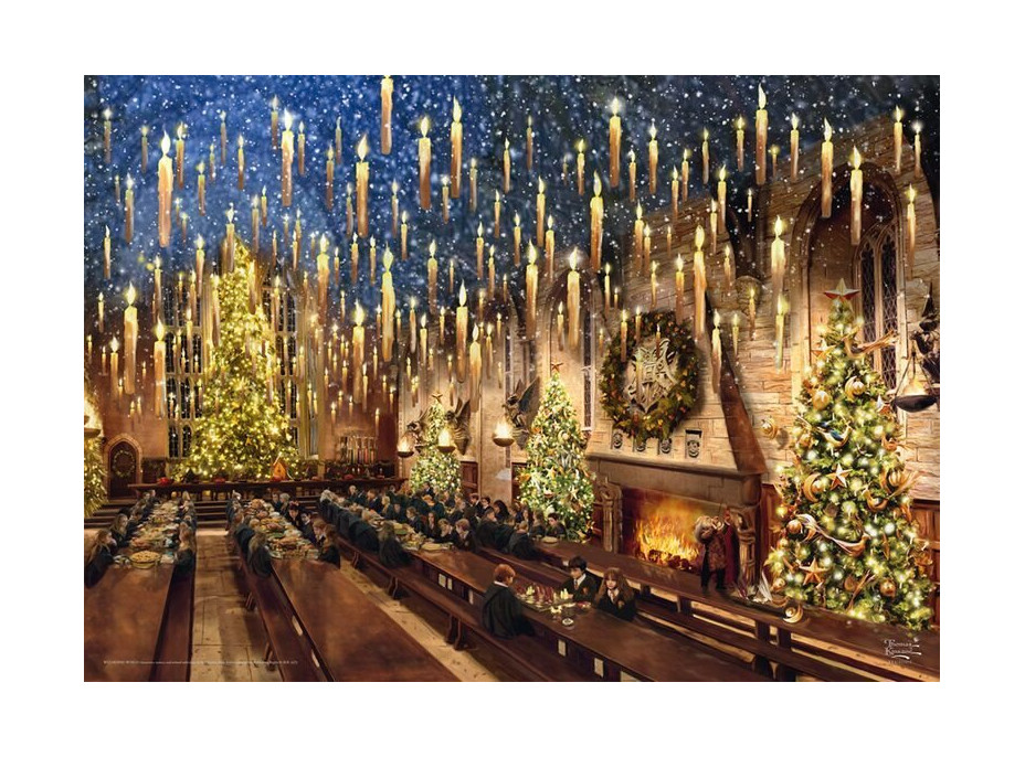 SCHMIDT Puzzle Harry Potter: Veľká sieň 1000 dielikov