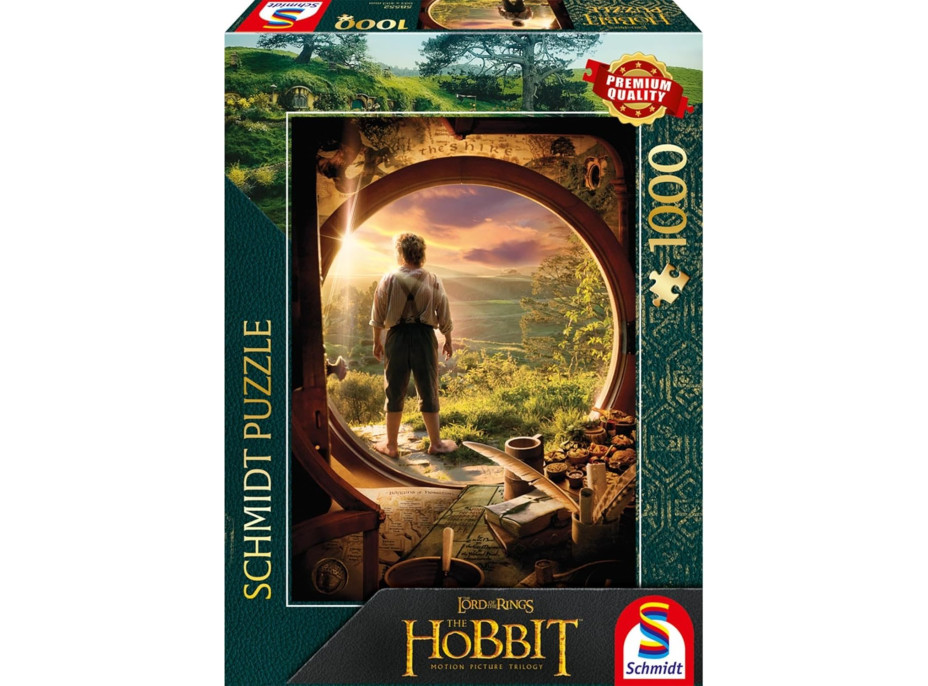 SCHMIDT Puzzle Hobit: Opustenie Bag End 1000 dielikov