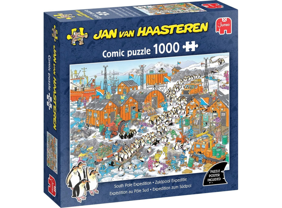 JUMBO Puzzle JvH Expedícia na Južný pól 1000 dielikov