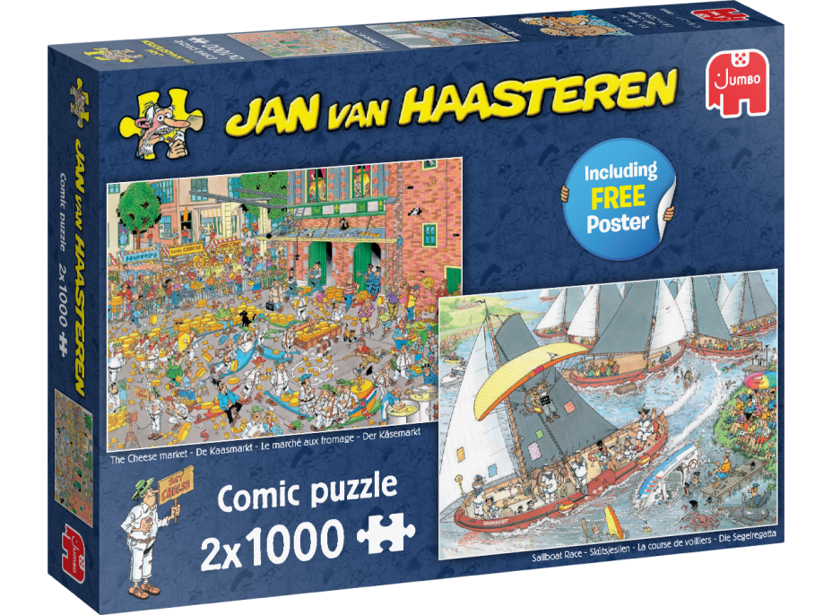 JUMBO Puzzle JvH Holandskej tradície 2x1000 dielikov