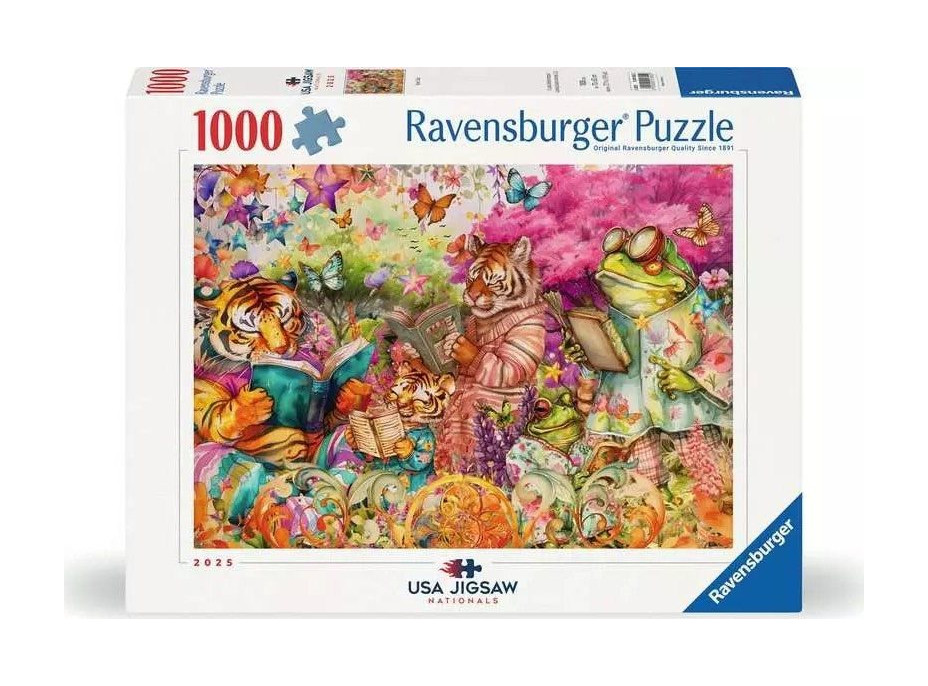 RAVENSBURGER Puzzle Knižný klub 1000 dielikov