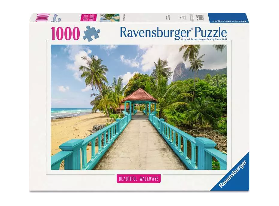 RAVENSBURGER Puzzle Malajský most snov 1000 dielikov