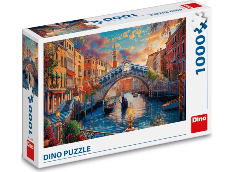 DINO Puzzle Maľované Benátky 1000 dielikov