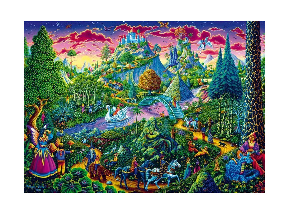 SCHMIDT Puzzle Fantastický rozprávkový svet 1000 dielikov