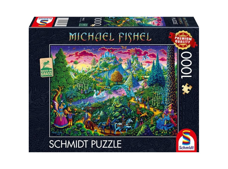 SCHMIDT Puzzle Fantastický rozprávkový svet 1000 dielikov