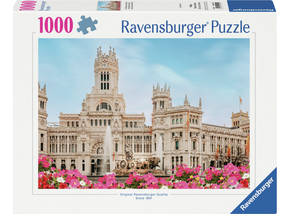 RAVENSBURGER Puzzle Palác Cibeles 1000 dielikov