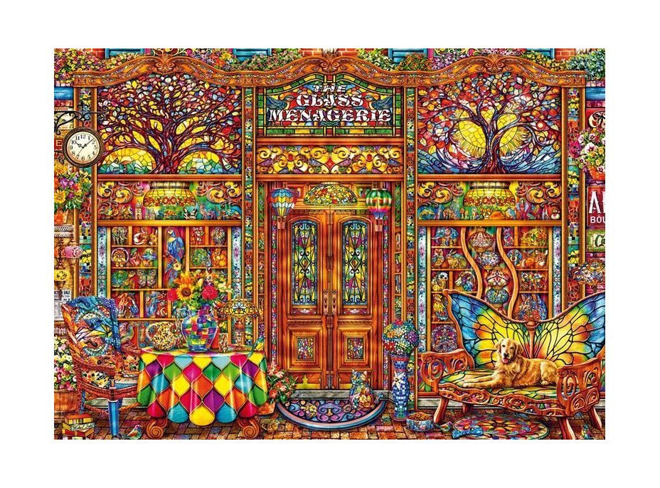 SCHMIDT Puzzle Sklenený zverinec 1000 dielikov