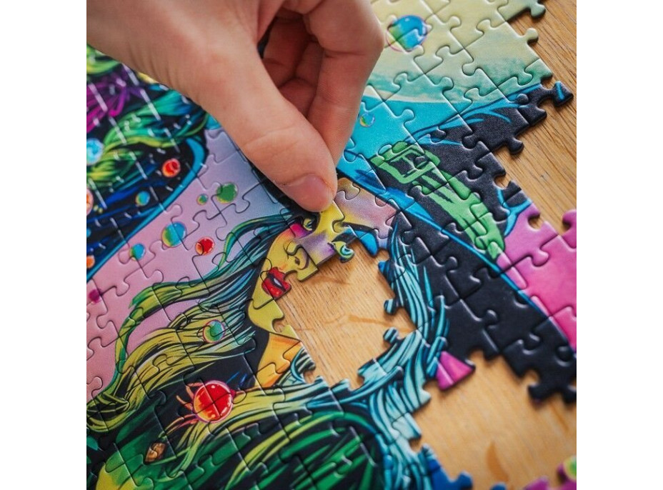 TREFL Puzzle Premium Plus Hall of Horror: Čarodejnica 1000 dielikov