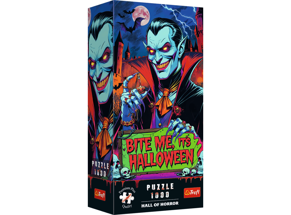 TREFL Puzzle Premium Plus Hall of Horror: Upír 1000 dielikov