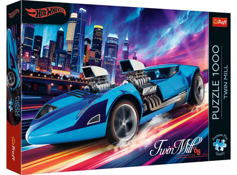 TREFL Puzzle Premium Plus Hot Wheels: Twin Mill 1000 dielikov