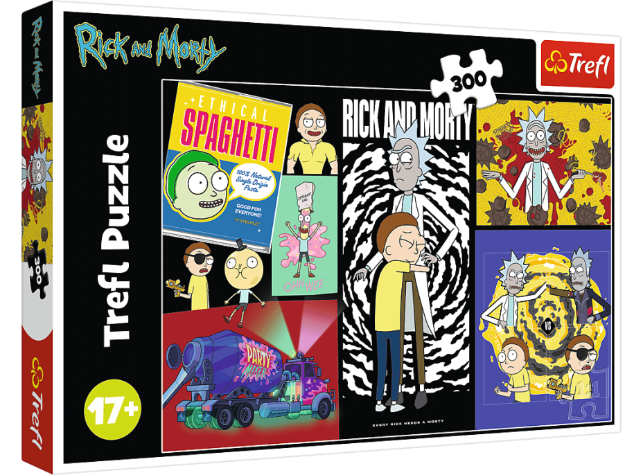 TREFL Puzzle Rick a Morty 300 dielikov
