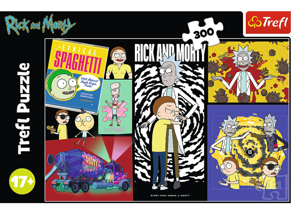 TREFL Puzzle Rick a Morty 300 dielikov