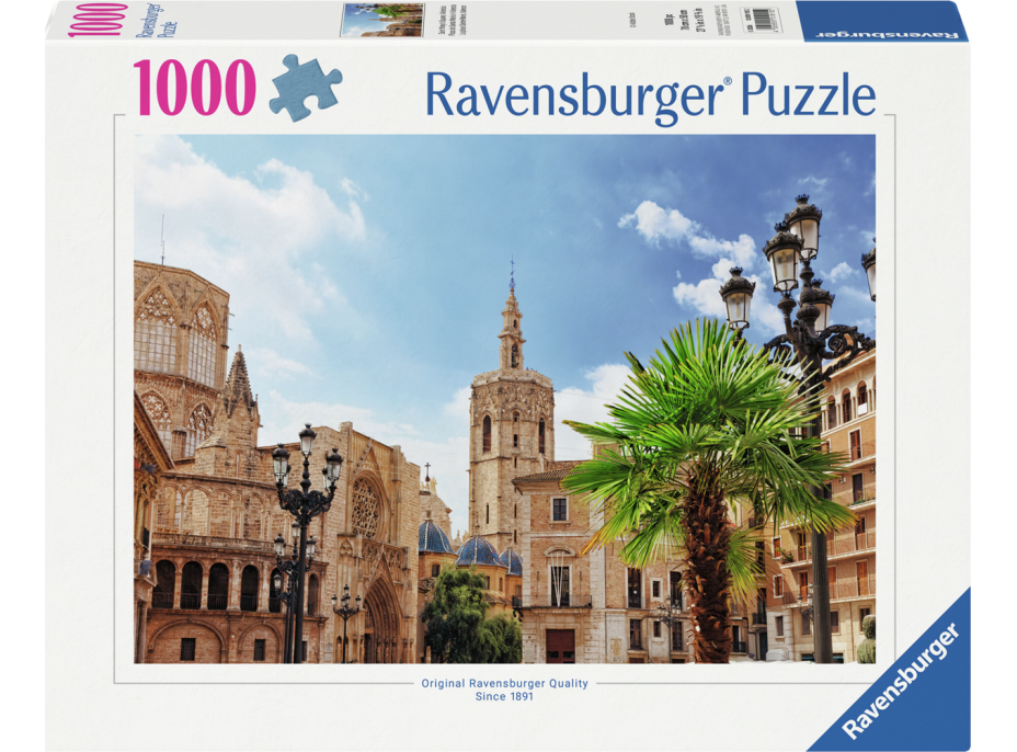 RAVENSBURGER Puzzle Námestie Panny Márie 1000 dielikov