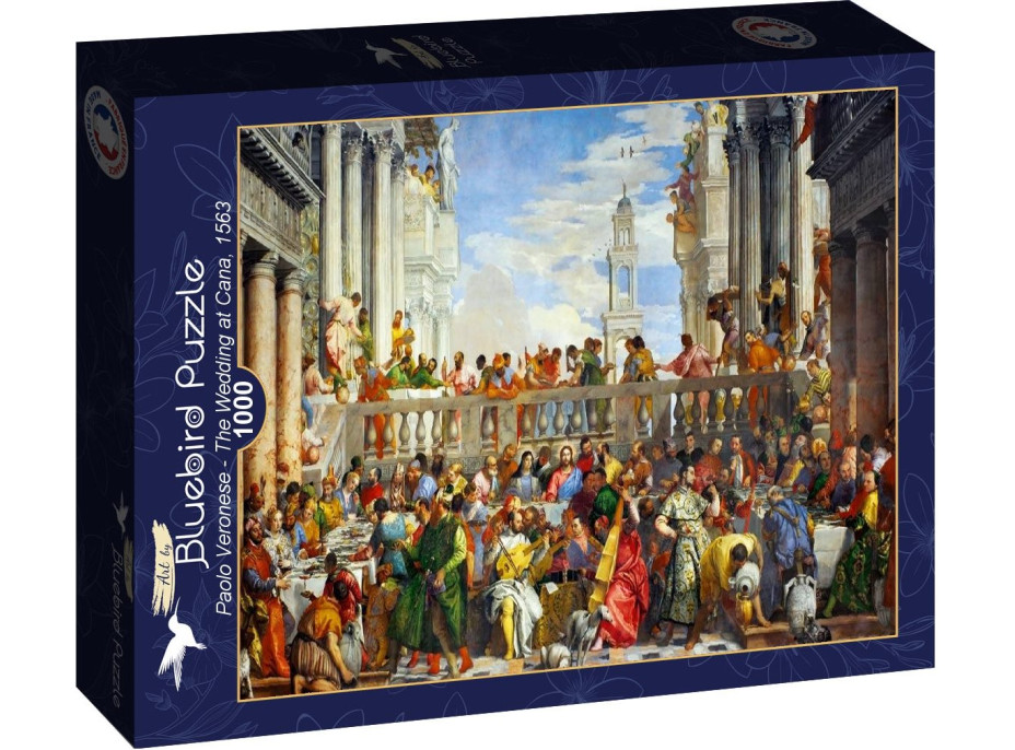 BLUEBIRD Puzzle Svadba v Káne 1000 dielikov