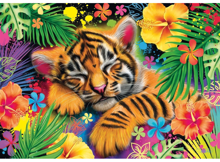 SCHMIDT Puzzle Tigrík 1000 dielikov