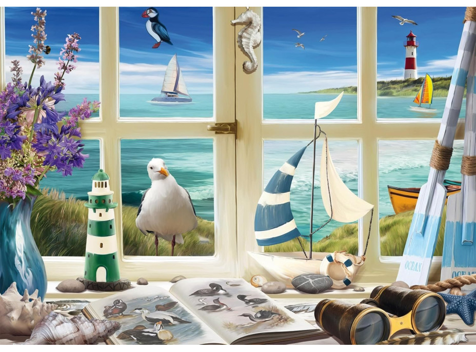 SCHMIDT Puzzle Učenie pri mori 1000 dielikov