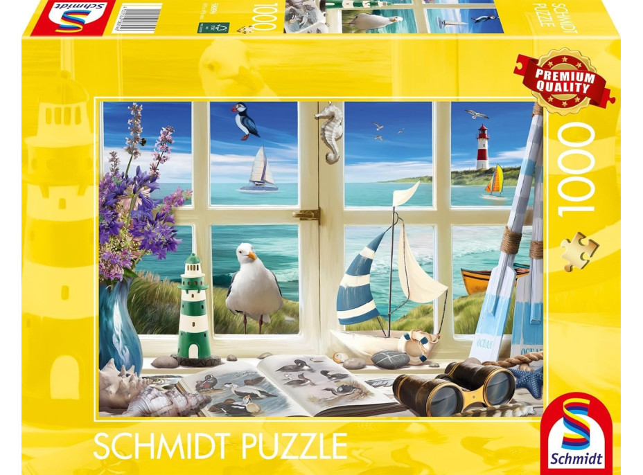 SCHMIDT Puzzle Učenie pri mori 1000 dielikov